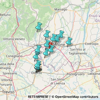 Mappa Strada Provinciale di Prata, 33080 Porcia PN, Italia (11.125)