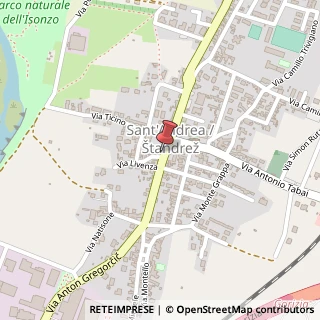 Mappa Via del San Michele, 184, 34170 Gorizia, Gorizia (Friuli-Venezia Giulia)