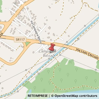 Mappa Via Campagna Bassa, 85, 34170 Gorizia, Gorizia (Friuli-Venezia Giulia)