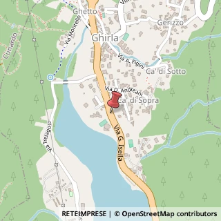 Mappa Via Isella, 26, 21030 Valganna, Varese (Lombardia)