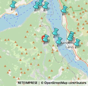 Mappa Via Adua, 22030 Magreglio CO, Italia (4.51727)