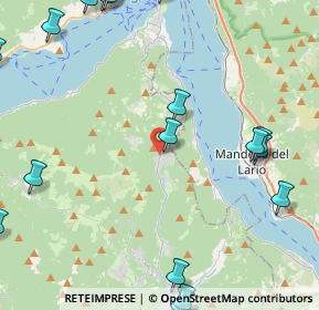 Mappa Via Adua, 22030 Magreglio CO, Italia (6.638)