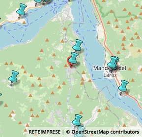 Mappa Via Don Ermelindo Viganò, 22030 Magreglio CO, Italia (6.6275)