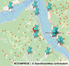 Mappa Via Don Ermelindo Viganò, 22030 Magreglio CO, Italia (4.566)