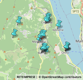 Mappa Via Don Ermelindo Viganò, 22030 Magreglio CO, Italia (1.5175)