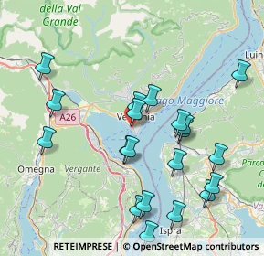 Mappa Piazza Giuseppe Garibaldi, 28922 Verbania VB, Italia (8.317)