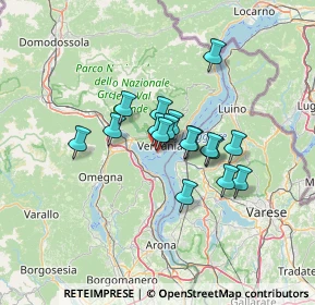 Mappa Piazza Giuseppe Garibaldi, 28922 Verbania VB, Italia (9.03588)