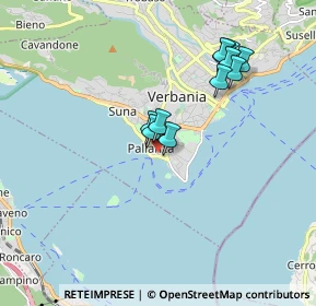 Mappa Via Giulio Albertazzi, 28922 Pallanza VB, Italia (1.58909)