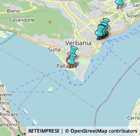Mappa Via Giulio Albertazzi, 28922 Pallanza VB, Italia (2.07273)