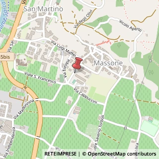 Mappa Via Bezzecca, 21, 38062 Arco, Trento (Trentino-Alto Adige)