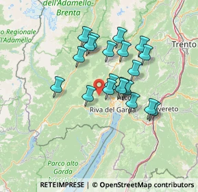 Mappa Localita' Grassi, 38066 Riva del Garda TN, Italia (11.2605)