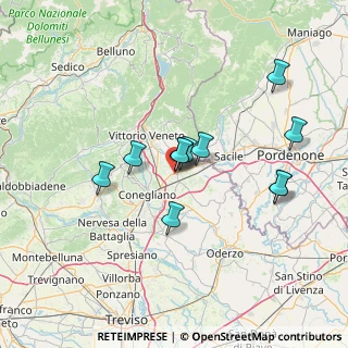 Mappa Via Vittorio Veneto, 31020 San Fior TV, Italia (12.05273)