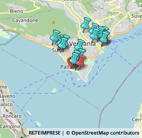 Mappa Viale delle Magnolie, 28922 Pallanza VB, Italia (1.2295)