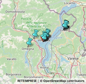 Mappa Viale delle Magnolie, 28922 Pallanza VB, Italia (9.3165)