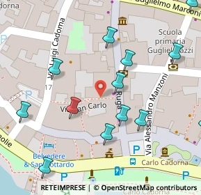 Mappa Via San Carlo, 28922 Verbania VB, Italia (0.105)