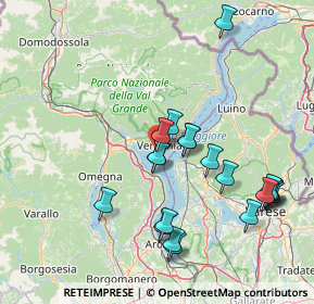 Mappa Via San Carlo, 28922 Verbania VB, Italia (15.6715)