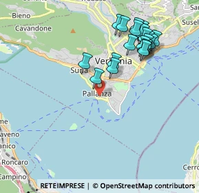 Mappa Via San Carlo, 28922 Verbania VB, Italia (2.031)