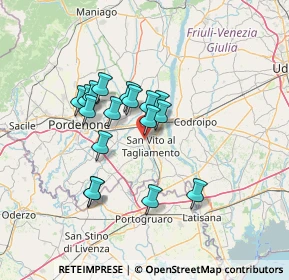 Mappa Via Elio Gregoris Learco, 33078 San Vito al Tagliamento PN, Italia (10.88588)