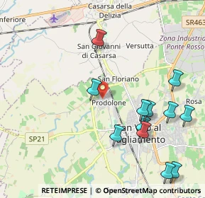 Mappa Via Elio Gregoris Learco, 33078 San Vito al Tagliamento PN, Italia (2.47308)