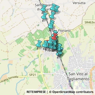 Mappa Via Elio Gregoris Learco, 33078 San Vito al Tagliamento PN, Italia (0.56786)