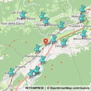 Mappa Via Colombera, 25052 Piamborno BS, Italia (2.67667)