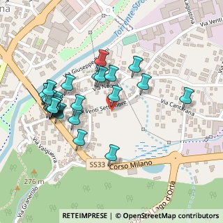 Mappa Corso Milano, 28883 Gravellona Toce VB, Italia (0.24444)