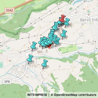 Mappa Via Moie, 25040 Berzo Inferiore BS, Italia (0.2964)