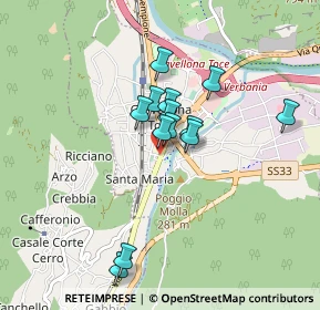 Mappa SP229, 28883 Gravellona Toce VB, Italia (0.66923)
