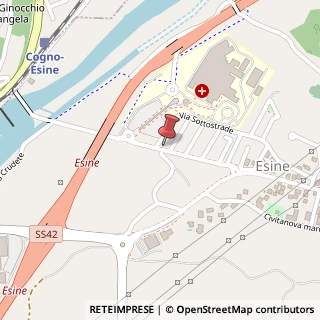Mappa Via Alessandro Manzoni, 126 A, 25040 Esine, Brescia (Lombardia)