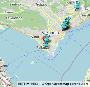 Mappa Viale Azari 41 Verbania Pallanza, 28922 Verbania VB, Italia (1.84818)