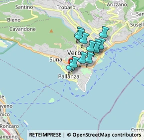 Mappa Viale Azari 41 Verbania Pallanza, 28922 Verbania VB, Italia (1.1225)
