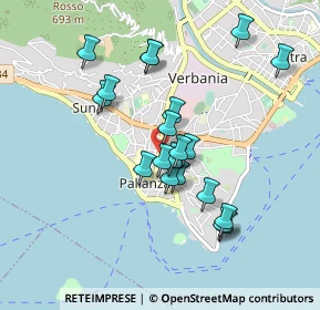 Mappa Viale Azari 41 Verbania Pallanza, 28922 Verbania VB, Italia (0.796)