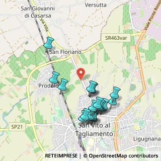 Mappa Via San Giovanni, 33078 San Vito al Tagliamento PN, Italia (0.9735)
