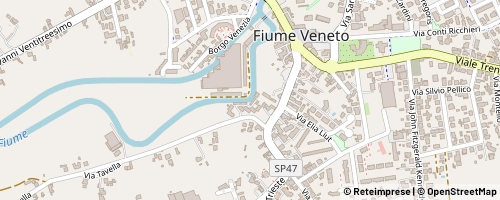Mappa Fiume Veneto