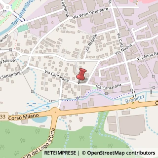 Mappa Via Cantarana, 84, 28883 Gravellona Toce, Verbano-Cusio-Ossola (Piemonte)