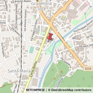 Mappa Via Ripari, 14, 28883 Gravellona Toce, Verbano-Cusio-Ossola (Piemonte)