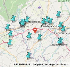 Mappa Via Pordenone, 33070 Brugnera PN, Italia (8.9015)