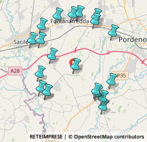 Mappa Via Levada, 33070 Brugnera PN, Italia (4.361)