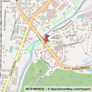 Mappa Corso Milano, 76, 28883 Gravellona Toce, Verbano-Cusio-Ossola (Piemonte)