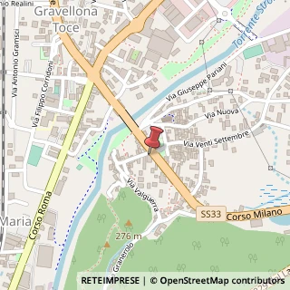 Mappa Via Vittorio Emanuele, 3, 28883 Gravellona Toce, Verbano-Cusio-Ossola (Piemonte)