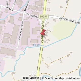 Mappa Via Nuova di Corva,  94, 33170 Pordenone, Pordenone (Friuli-Venezia Giulia)