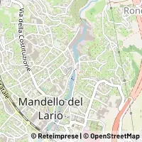 地図 Mandello del Lario