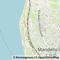 Karte Mandello del Lario