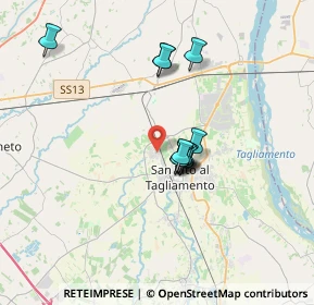 Mappa Piazzale della Chiesa, 33078 San Vito al Tagliamento PN, Italia (2.68)