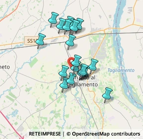 Mappa Piazzale della Chiesa, 33078 San Vito al Tagliamento PN, Italia (2.744)