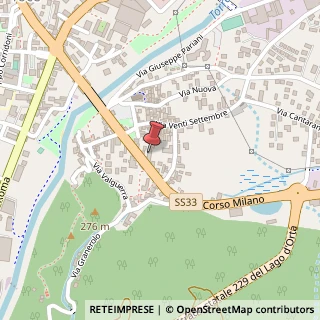 Mappa Corso Milano, 39, 28883 Gravellona Toce, Verbano-Cusio-Ossola (Piemonte)