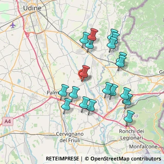 Mappa Via Remis, 33038 San Daniele del Friuli UD, Italia (7.48)