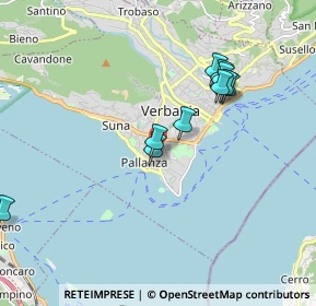 Mappa Via Santo Stefano, 28922 Verbania VB, Italia (1.99455)