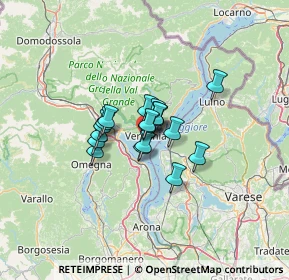 Mappa Via Santo Stefano, 28922 Verbania VB, Italia (6.91105)