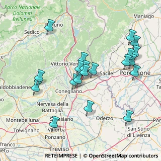 Mappa Via don Paolo Meneghello, 31020 San Fior TV, Italia (15.529)